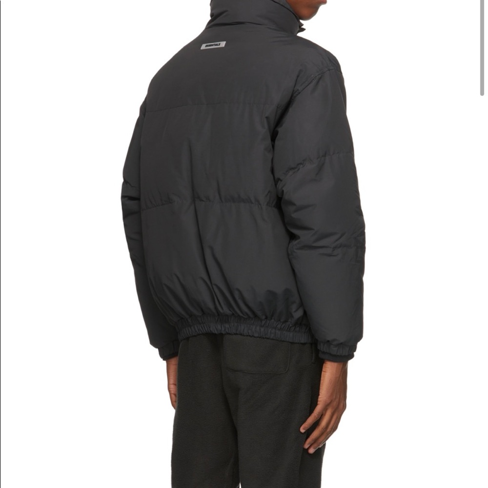 Fear Of God Black puffer jacket